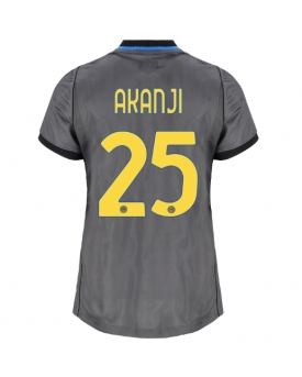 Inter Milan Manuel Akanji #25 Maglia Gara Terza Repliche 2026-27 Donna Maniche Corte